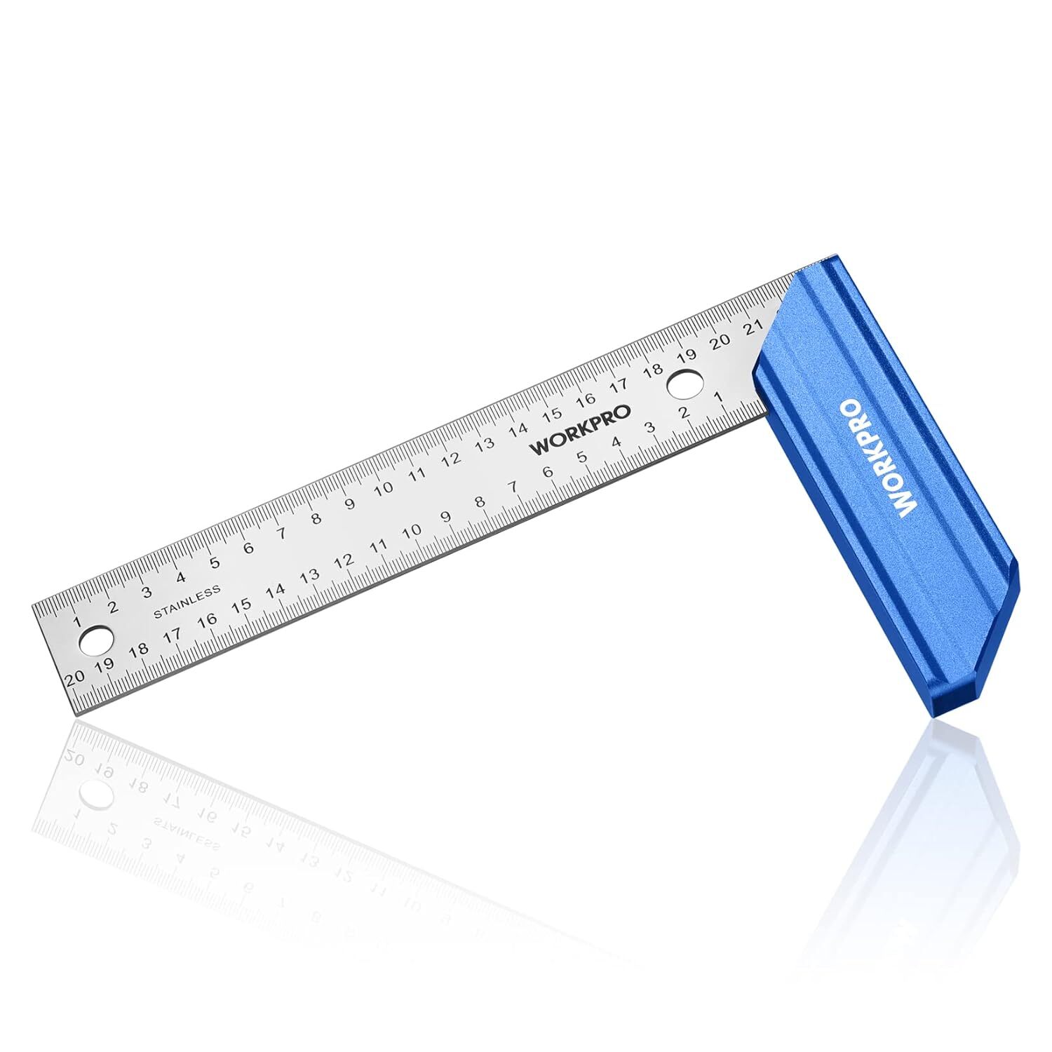 WORKPRO 2PIECE Rafter Square &Combination Square Tool Set/8-inch Try Square Tool