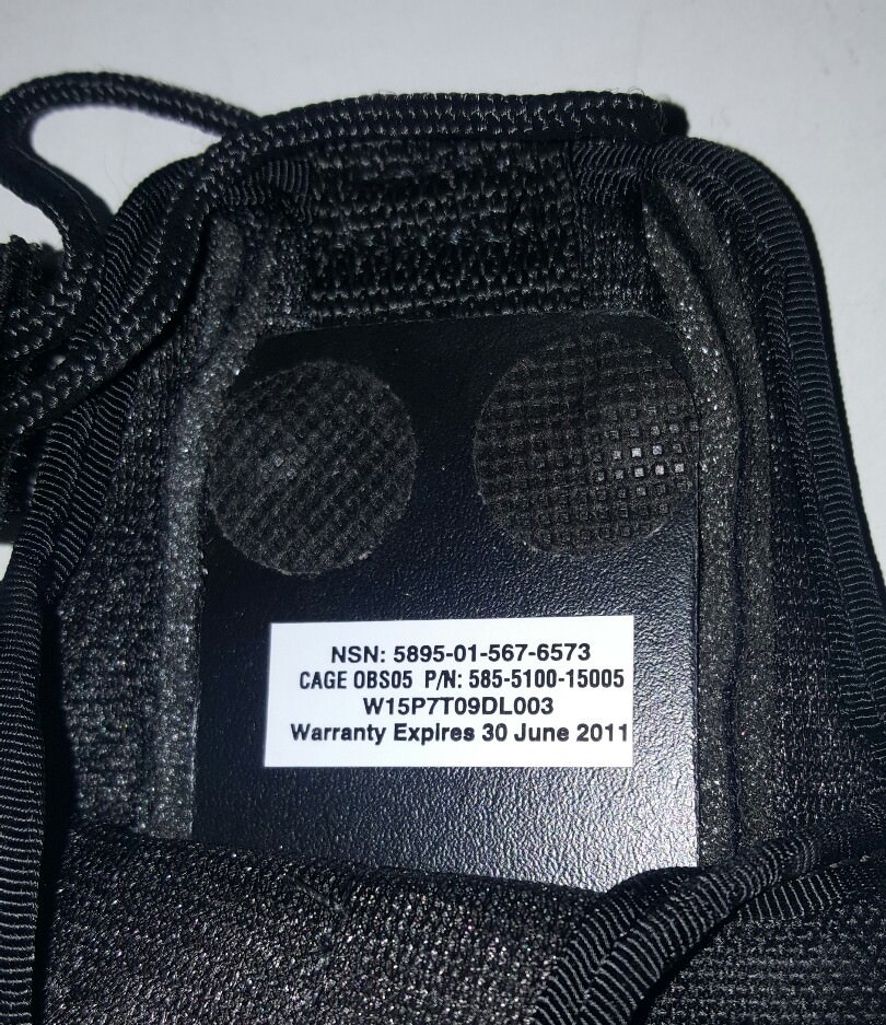 EF Johnson Radio Pouch Case Holster for ES5100