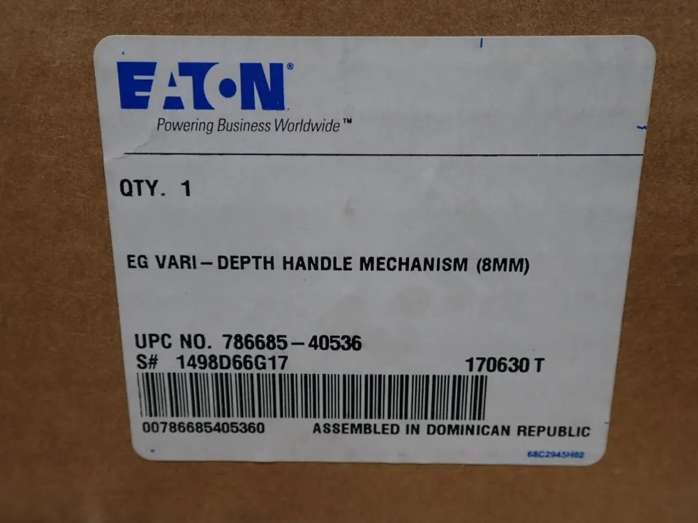 EATON EGHMVD06RX VARI-DEPTH ROTARY HANDLE 10210123357