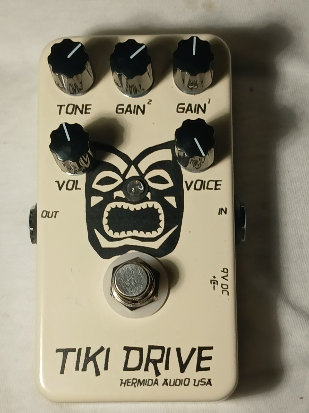 Hermida Audio Tiki Drive Mint Condition Overdrive Pedal w/ Original Box
