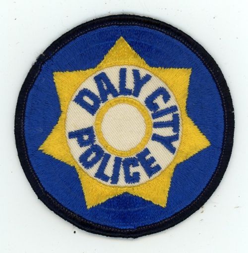 CALIFORNIA CA DALY CITY POLICE NICE SHOULDER PATCH SHERIFF