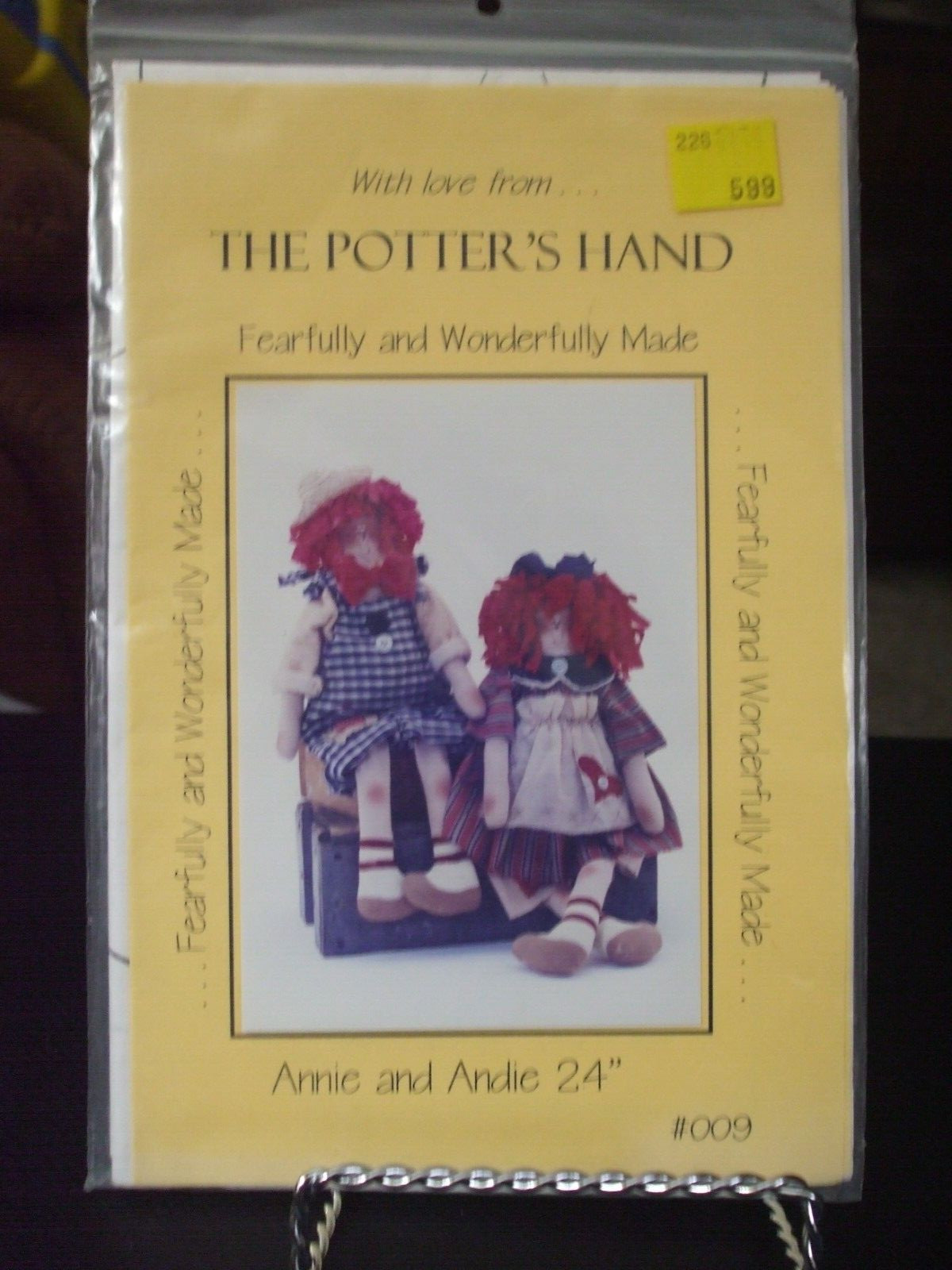The Potter's Hand #009- Annie and Andie 24" Dolls Pattern
