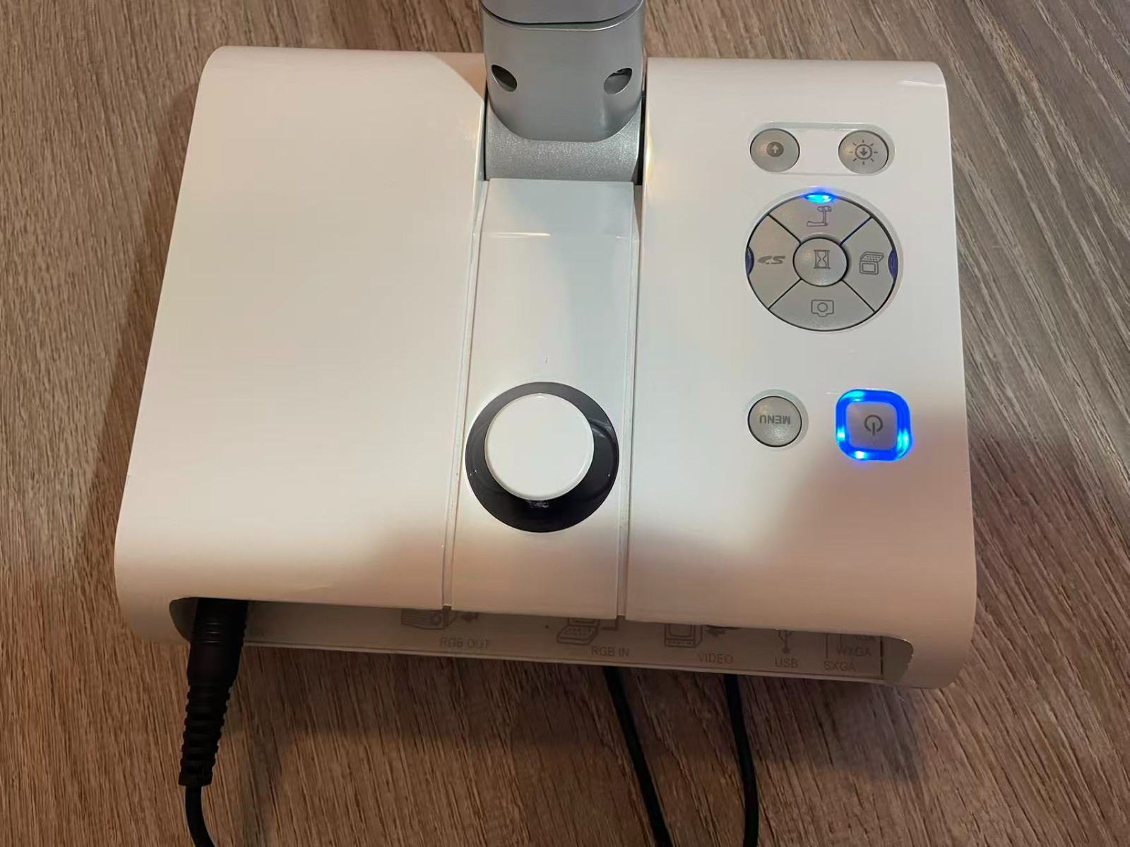 ELMO TT-02RX Document Camera Visual Presenter 5.2x Zoom Tested Working READ