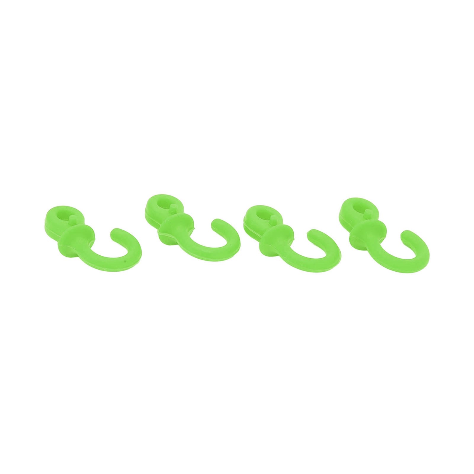 Green 4Pcs Archery Bow String Silencers Monkey Tail Compound Bow String WT