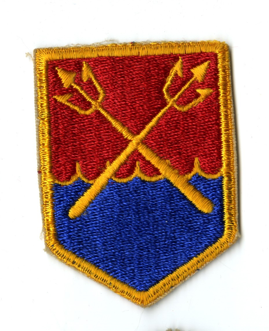 Eastern Defense Command White Back Patch WWII Vintage