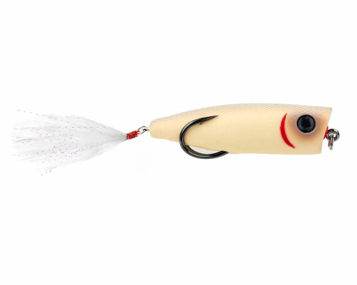 Snag Proof Zoo Pop Topwater Popper - 3/8 oz. (Bone)