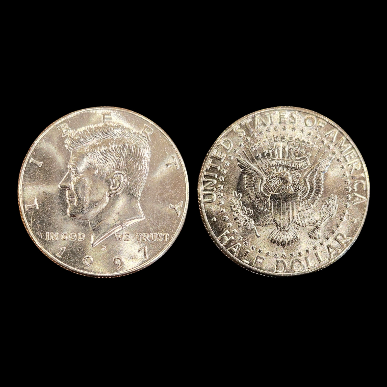 1997 D Kennedy Half Dollar - UNC BU - Brilliant to Gem Uncirculated