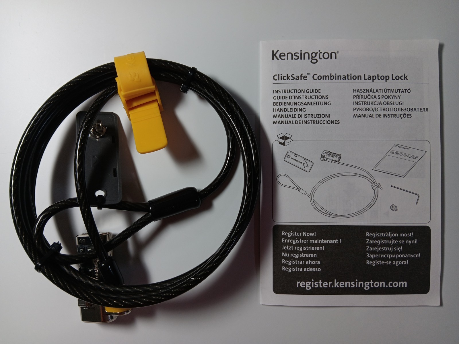 Kensington Combination Laptop Lock ClickSafe