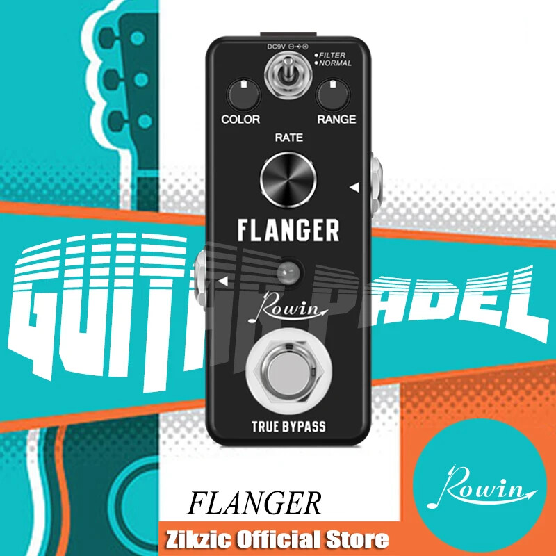 Flanger Guitar Effects Pedal,Classic Pedal, Vintage Analog Flanger Effect Pedal