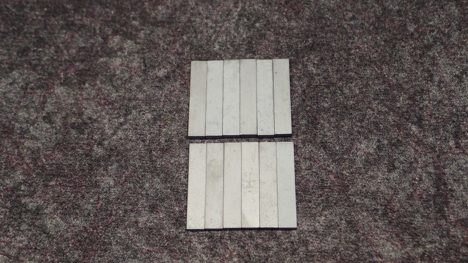 (12) INTERSTATE STB-26A 1/16" x 3/16" W x 1" L C2 Rectangular Carbide Blanks BN5