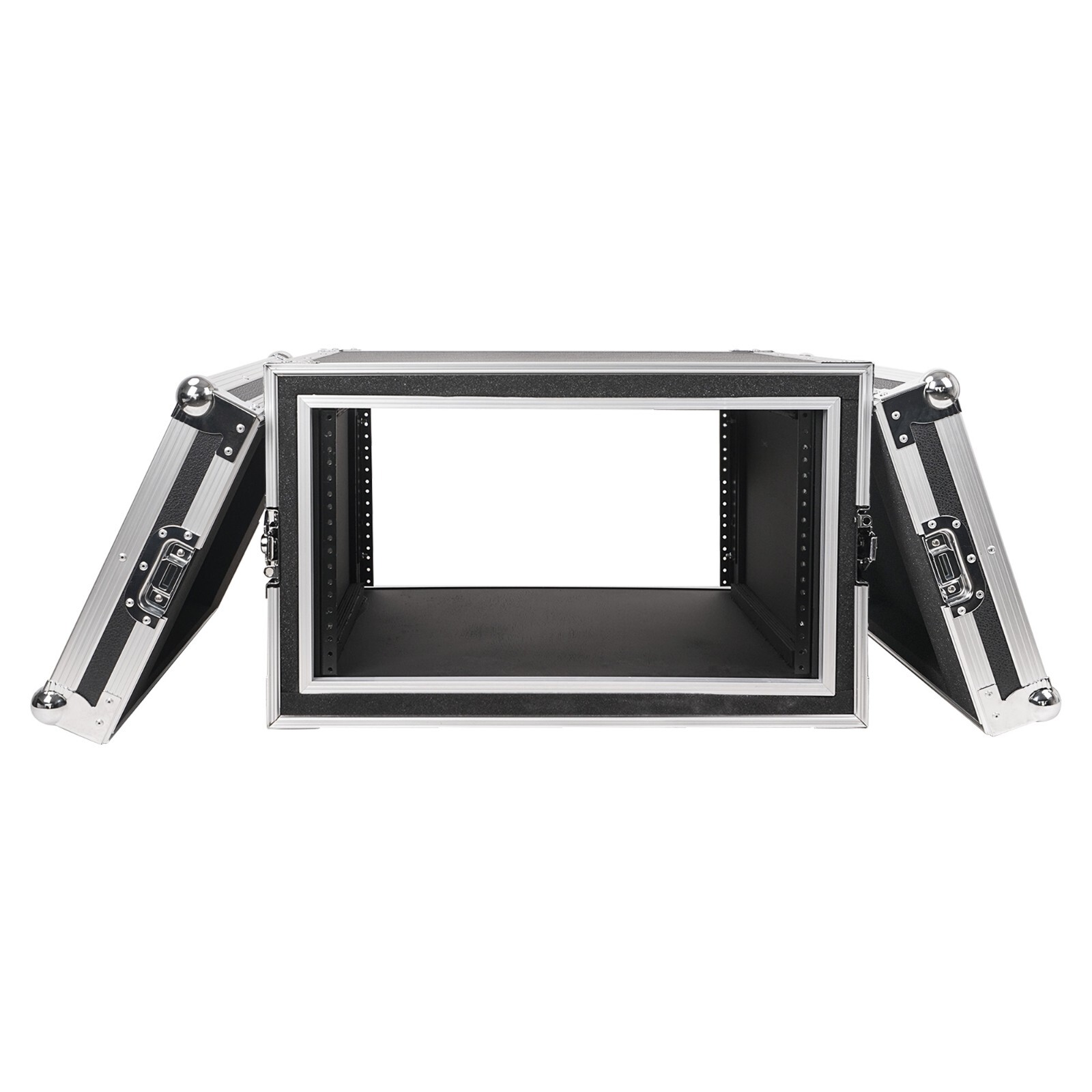 Sound Town Shock Mount 6U Plywood Rack Case w/ 21" Rackable Depth (STRC-SP6U)
