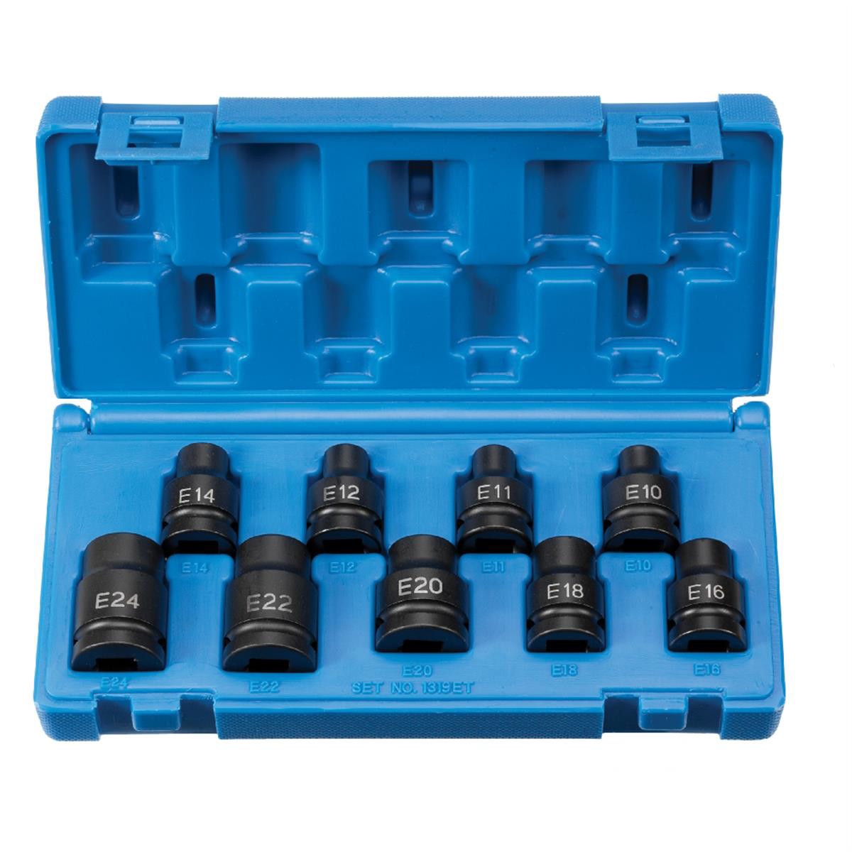 Grey Pneumatic 1/2" DR 9PC EXTERNAL TORQ SET