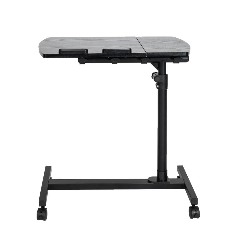 Rolling Portable Laptop Desk Foldable Lap Bed Tray Adjustable Table Stand Desk