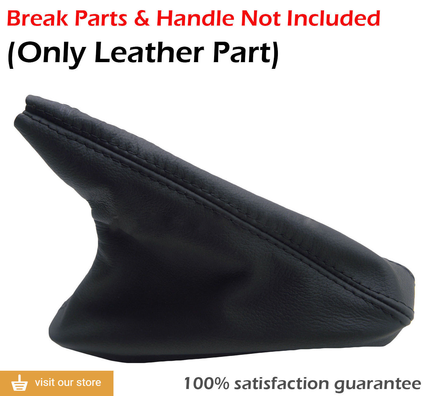 Manual & E Brake Boot Leather Synthetic for BMW E36 92-99 Black