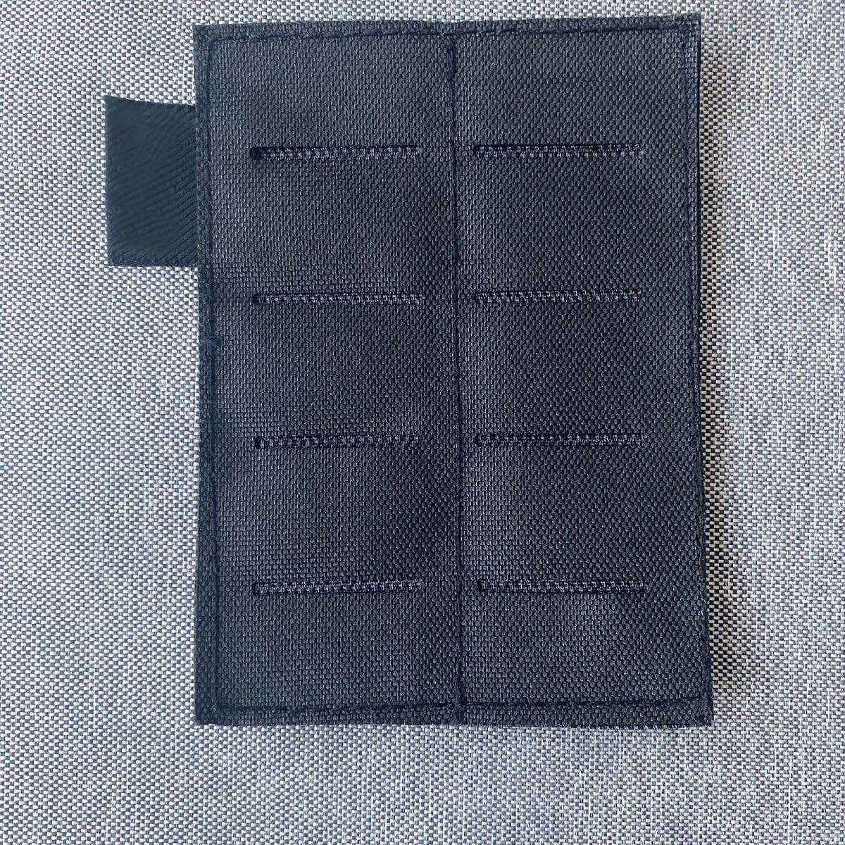 Tactical Belt MOLLE Gear Adapter Insert Hook and Loop Molle Patch Panel Mount...