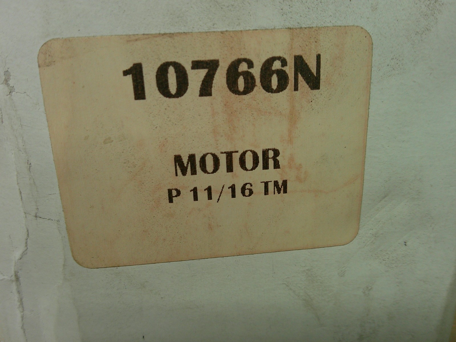 10766N 12Volt Salt Spreader Motor