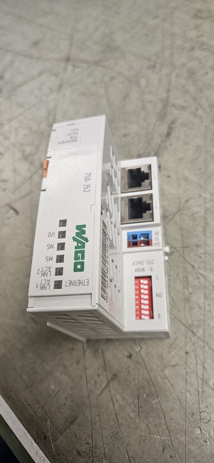 Wago 750-352 Ethernet Coupler 2 Port 750352