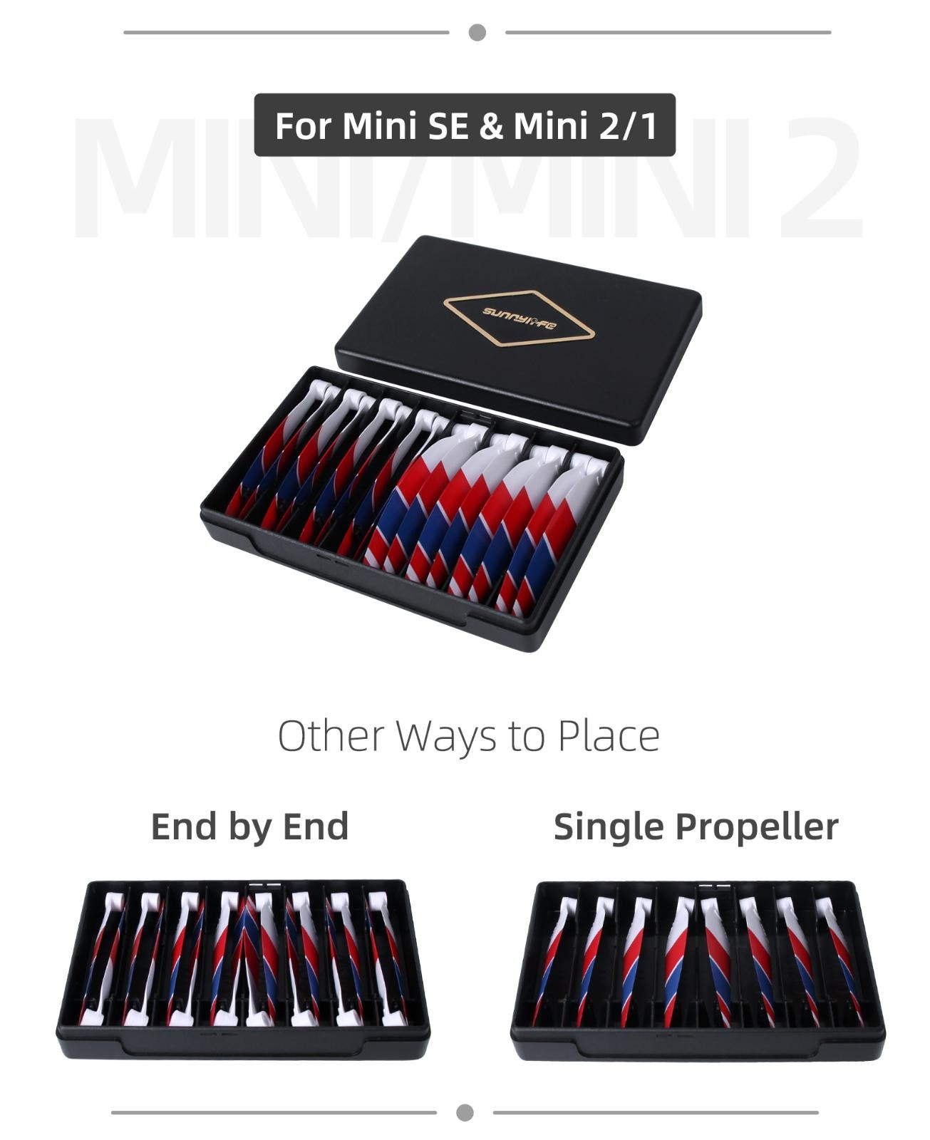 Propeller Storage Box Prop Blade Protective Case For DJI Mini 2/SE/Mini Series m