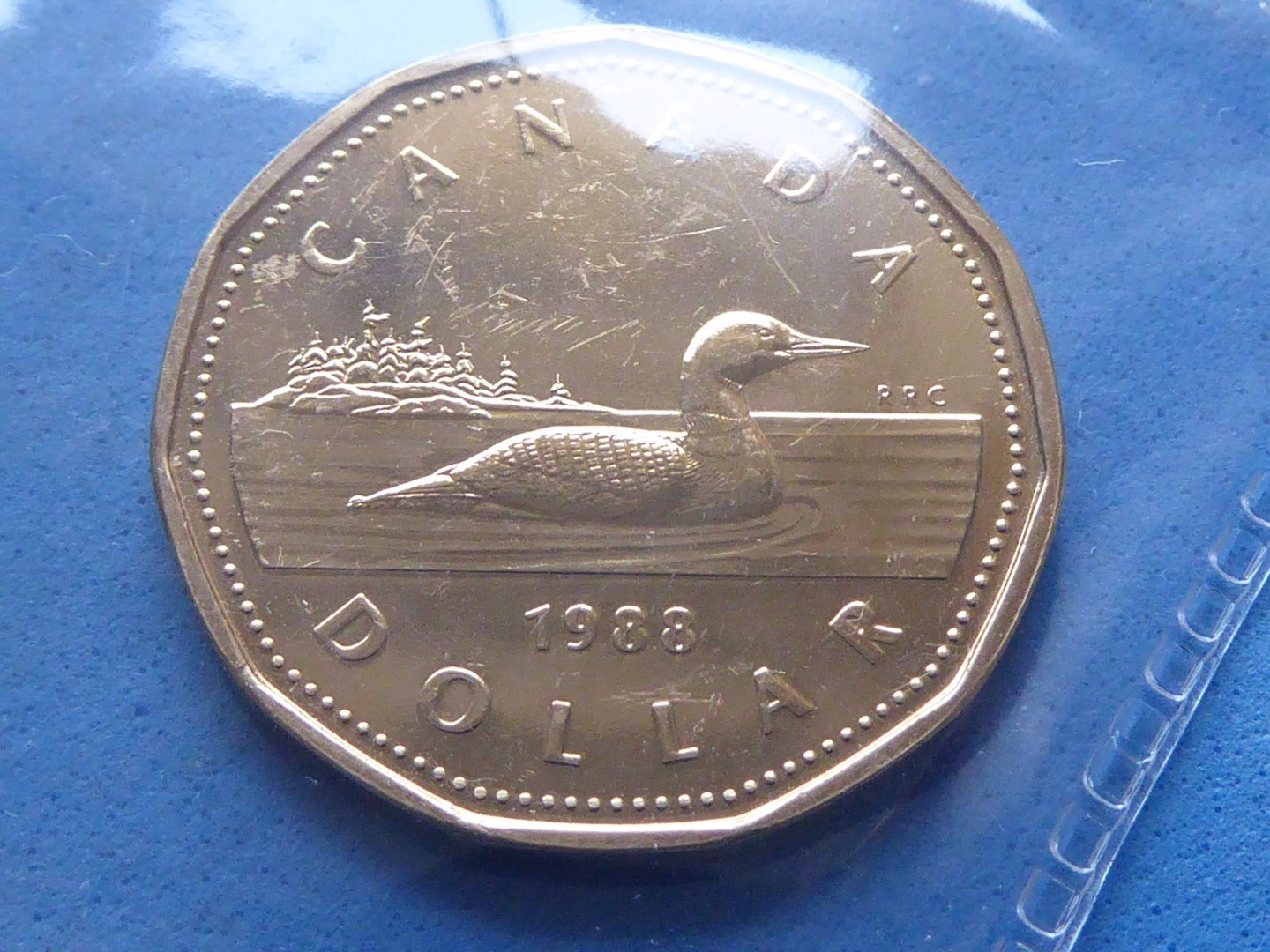 267) Canada One Dollar 1988 Proof-Like £3.00