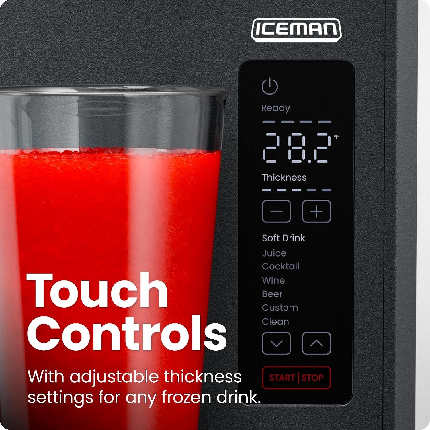 Chefman Slush-Ease 68oz Slushie Machine - Quick & Versatile Frozen Drink Maker