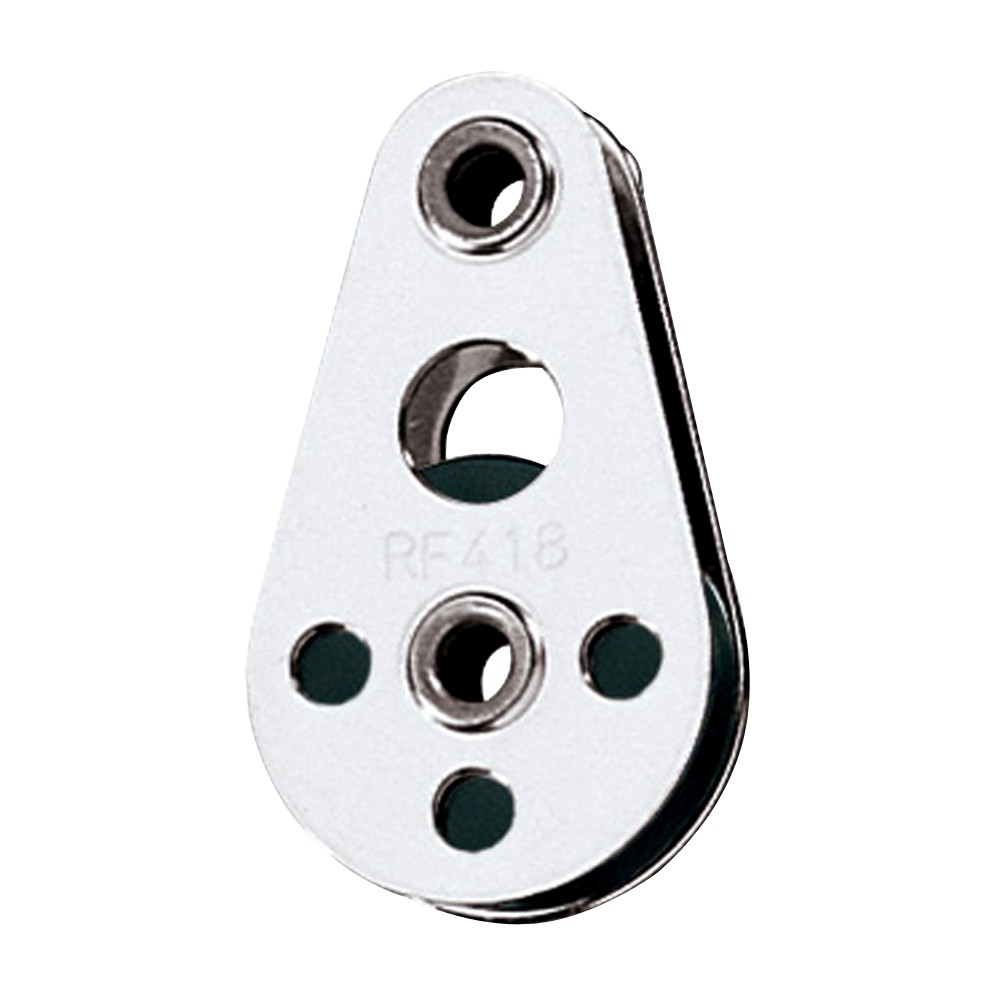Ronstan RF418 Wire Block 25mm (1") Sheave Stainless Steel Nylatron