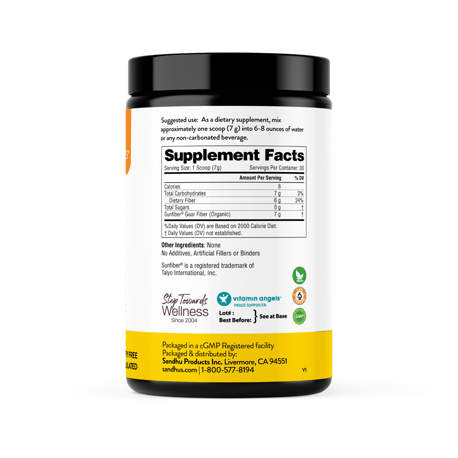 Sandhu's Prebiotic Fiber Supplement Powder – SunFiber®
