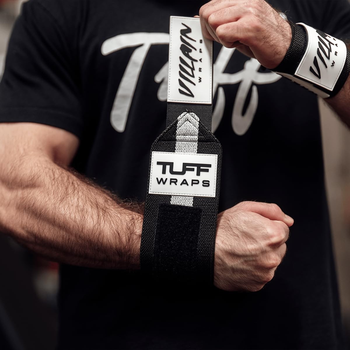 Villain 16" Wrist Wraps for Weightlifting & Powerlifting – Adjustable Support...