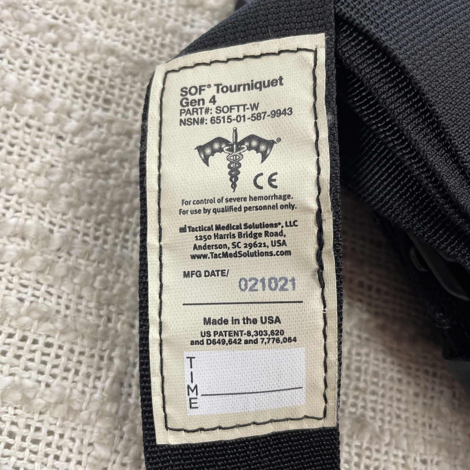 SOF Tactical Gen 4 Compression Tourniquet