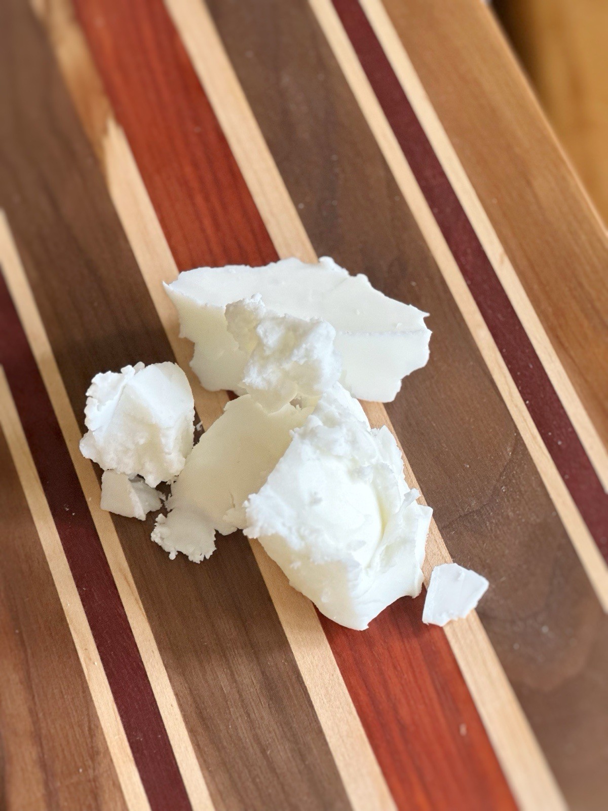Refined Cocoa Butter. Oderless. 100% Pure Natural. 5 lbs
