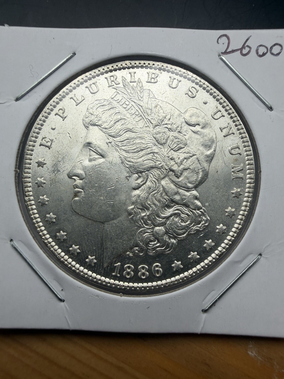 1886 Morgan Dollar - Brilliant Uncirculated - As Shown! (#2600)