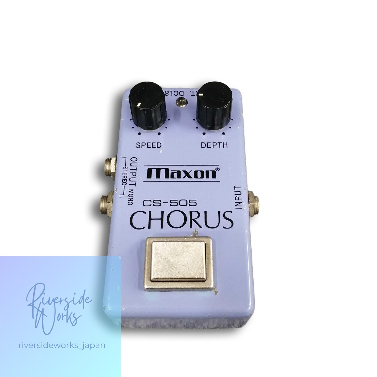 MAXON CS-505 Effect Pedal Classic Chorus Sound JP