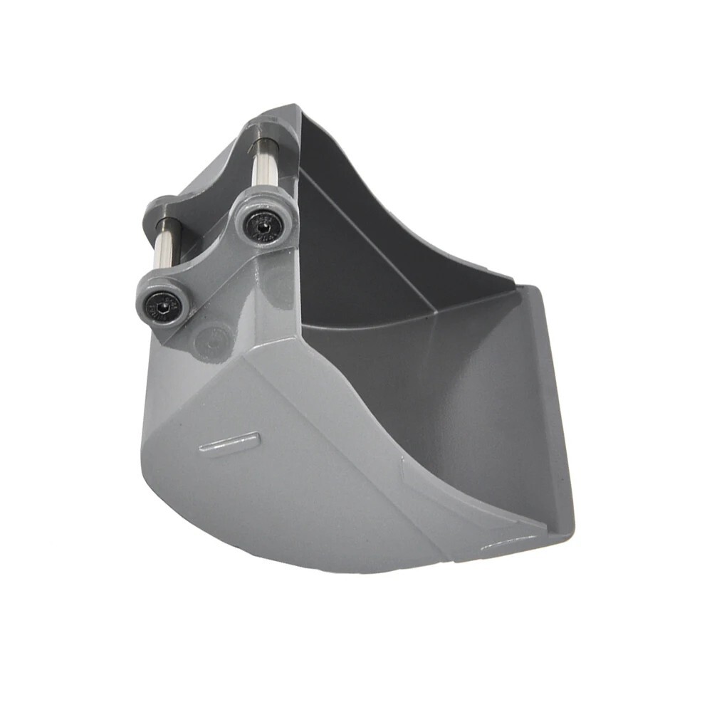 New Metal Flat Bucket for Double E E010 E111 EC160E RC Excavator S011-001 DIY