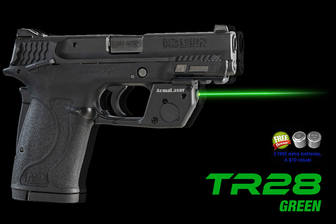 ArmaLaser TR28GS TR28-G Sight for S&W EQUALIZER M&P 380 & MP9 Shield EZ .22 Comp