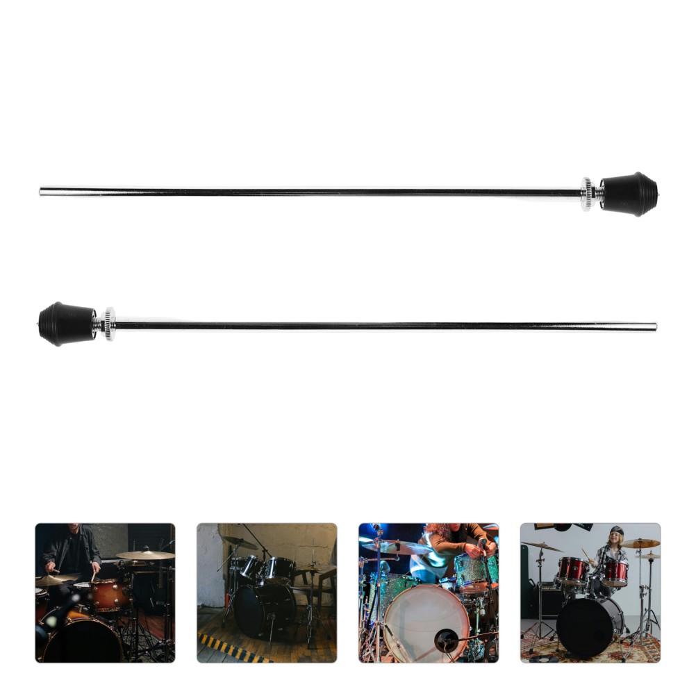 2Pcs Versatile Aluminum Drum Leg Bracket for Floor Drum Silver Durable
