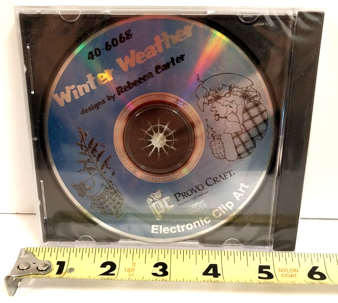 Winter Weather Electronic Clip Art PC CD pictures images, + by Rebecca Carter