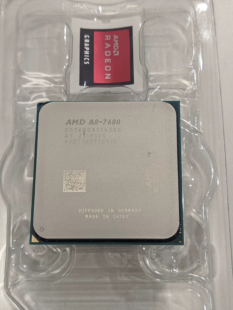 AMD A8-7680 Socket FM2+ 3.5 GHz 45W AD7680ACI43AB Quad Core CPU Processor