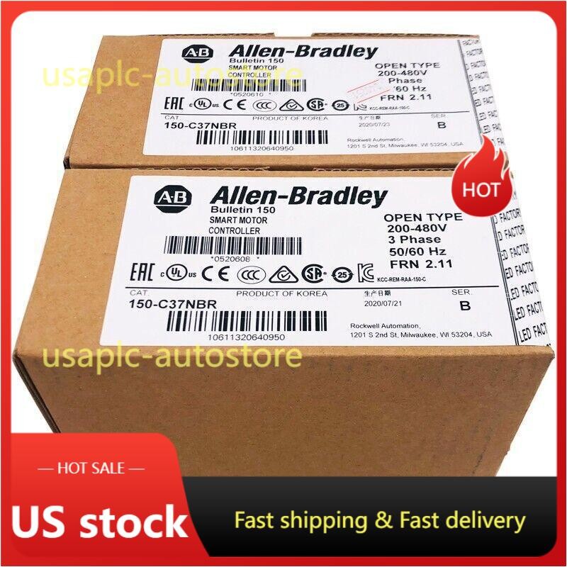 AB 150-C37NBR Smart Motor Controller 150C37NBR New Factory Sealed US Free Tax