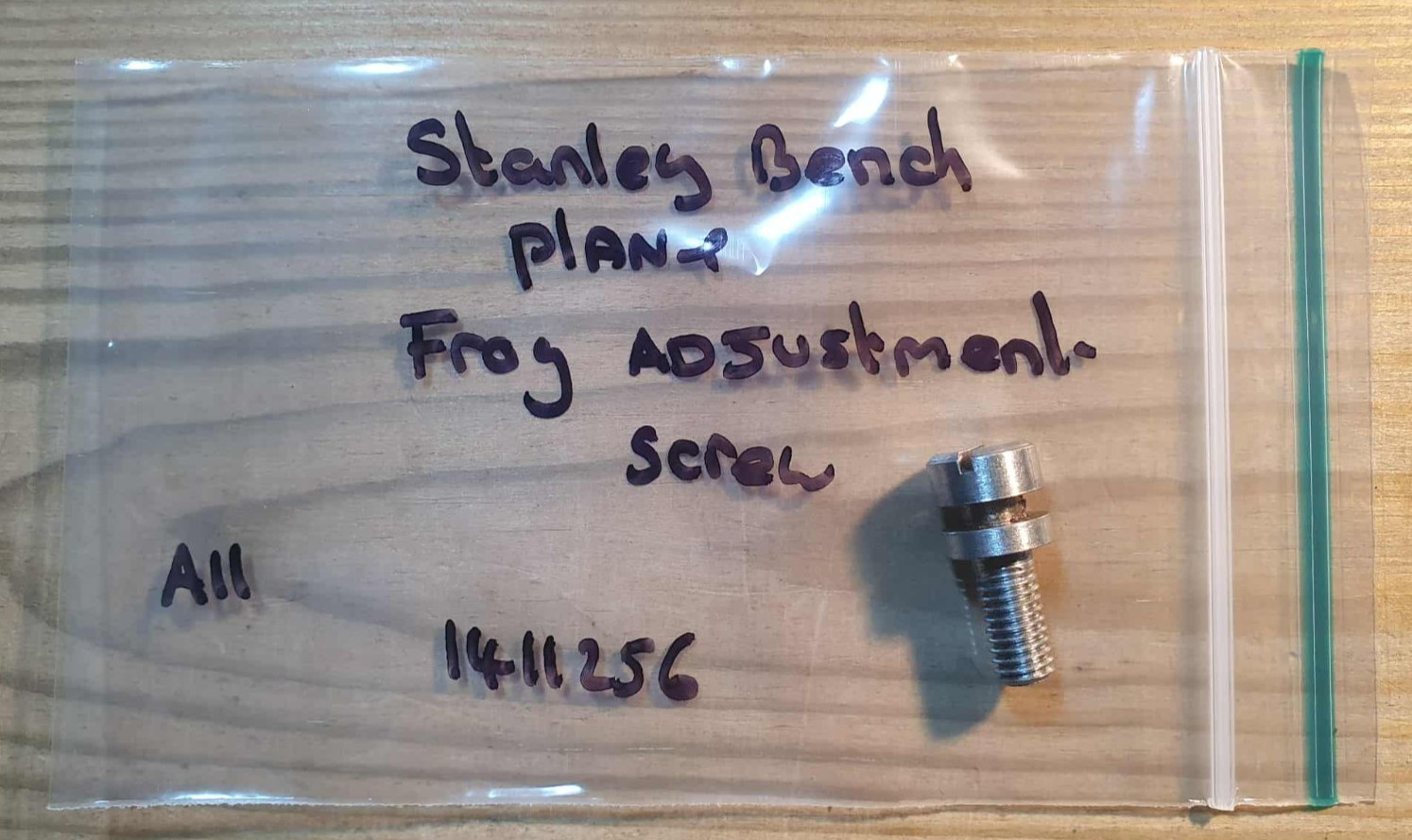 Vintage Stanley Bench Plane Frog Adjustment Screw Hand Woodworking Tools Tool