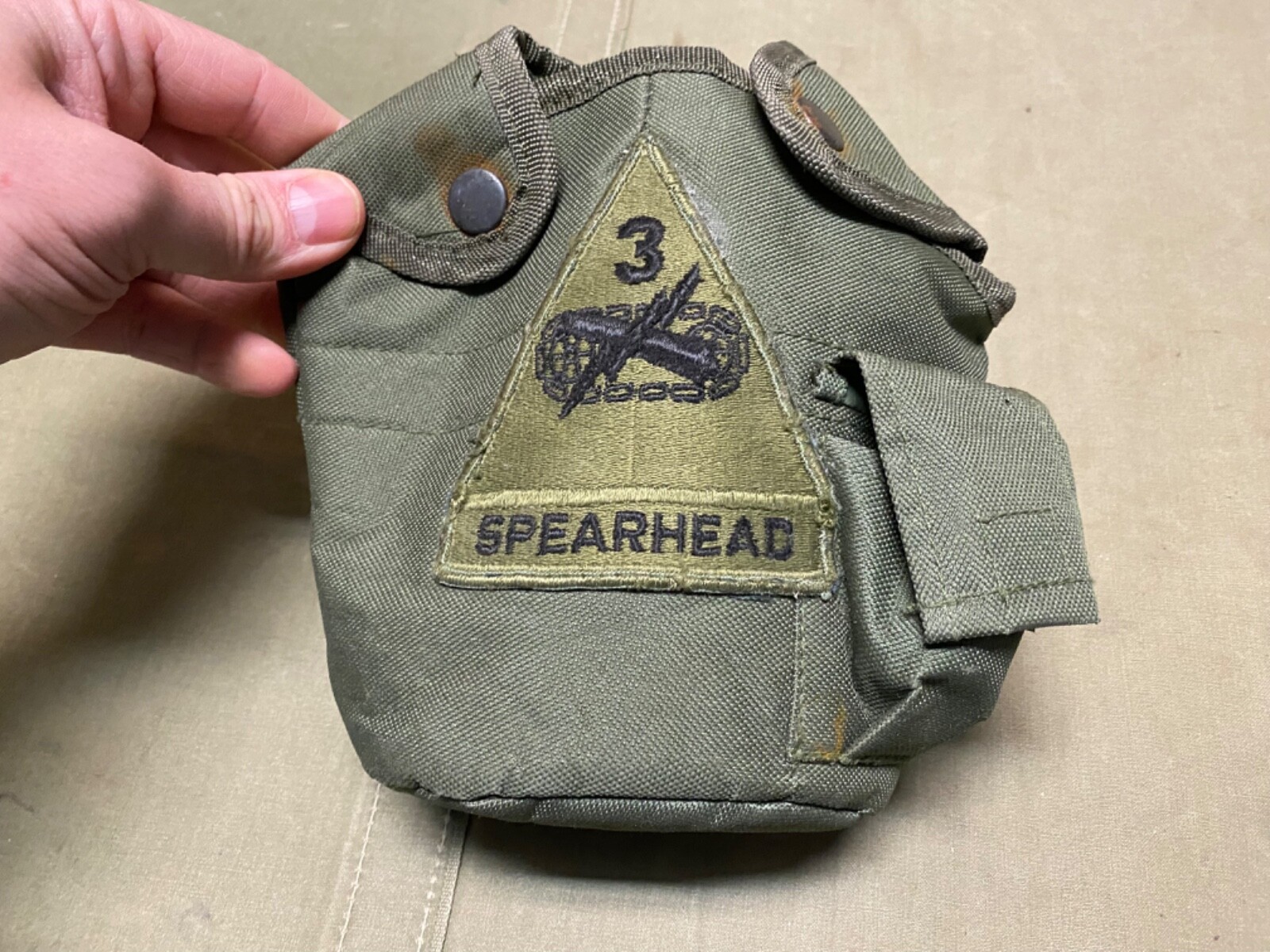 POST VIETNAM WAR GULF WAR DESERT STORM IRAQI FREEDOM US ARMY CANTEEN COVER