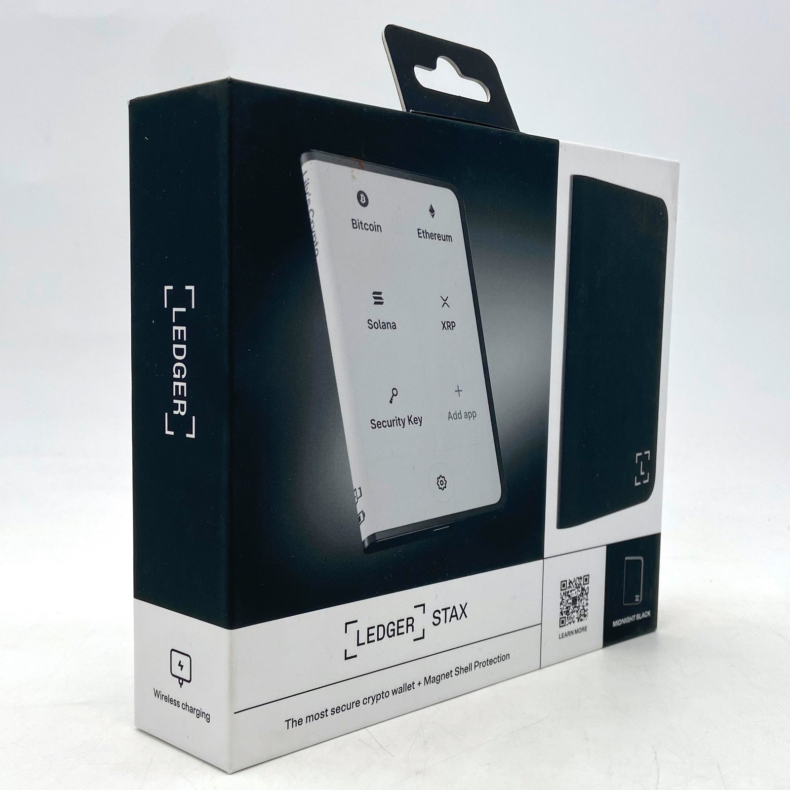 Ledger - Stax Crypto Hardware Wallet with Folio - Curved E Ink Touch Screen