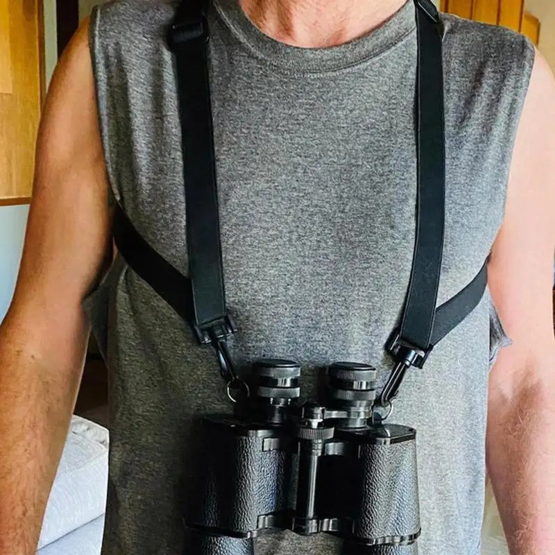 Binoculars Harness Strap X-Shaped Harness Strap Adjustable Binocular Carrier