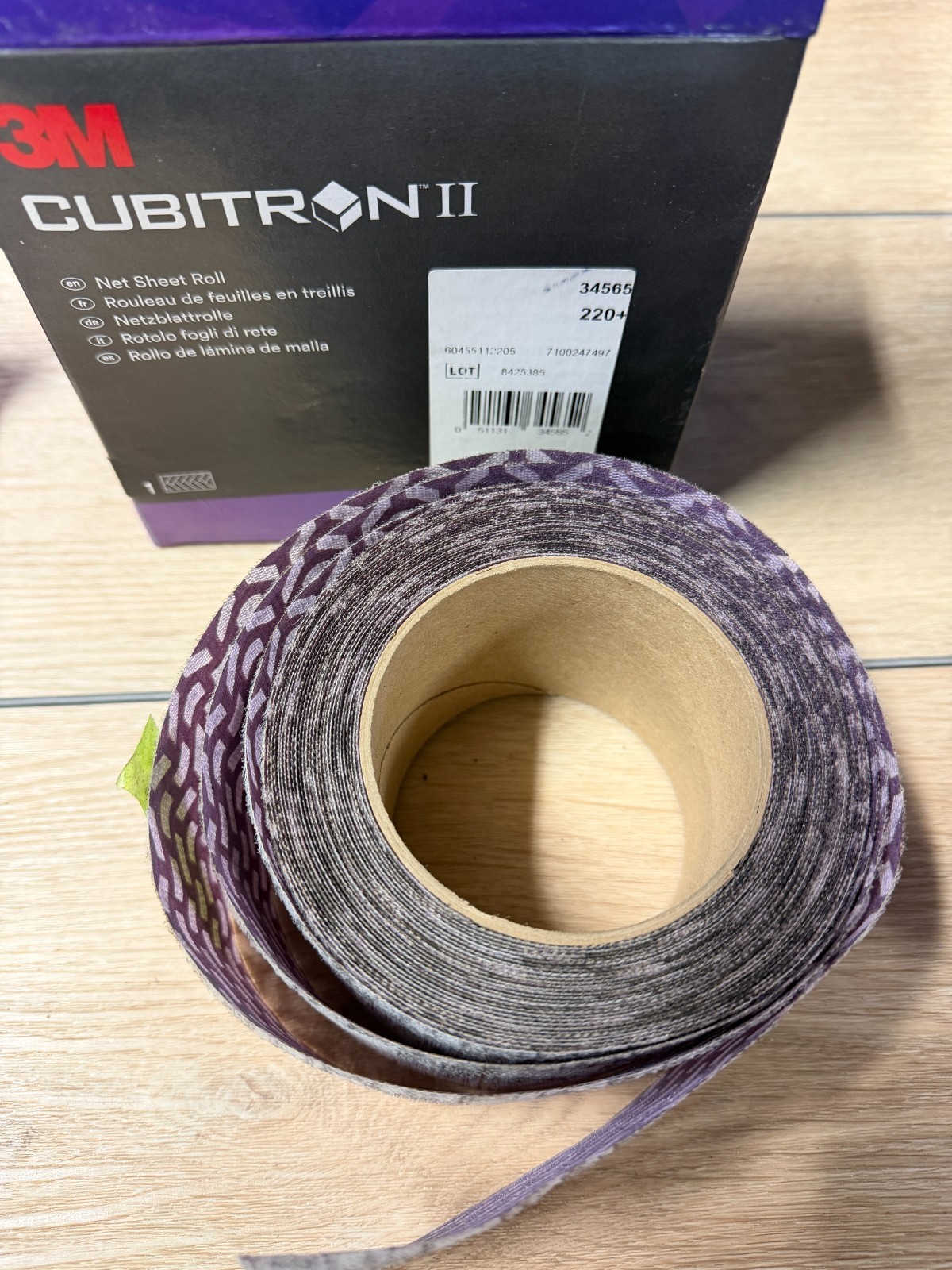 3M Cubitron II 3" Net Sheet Roll 34565 220+