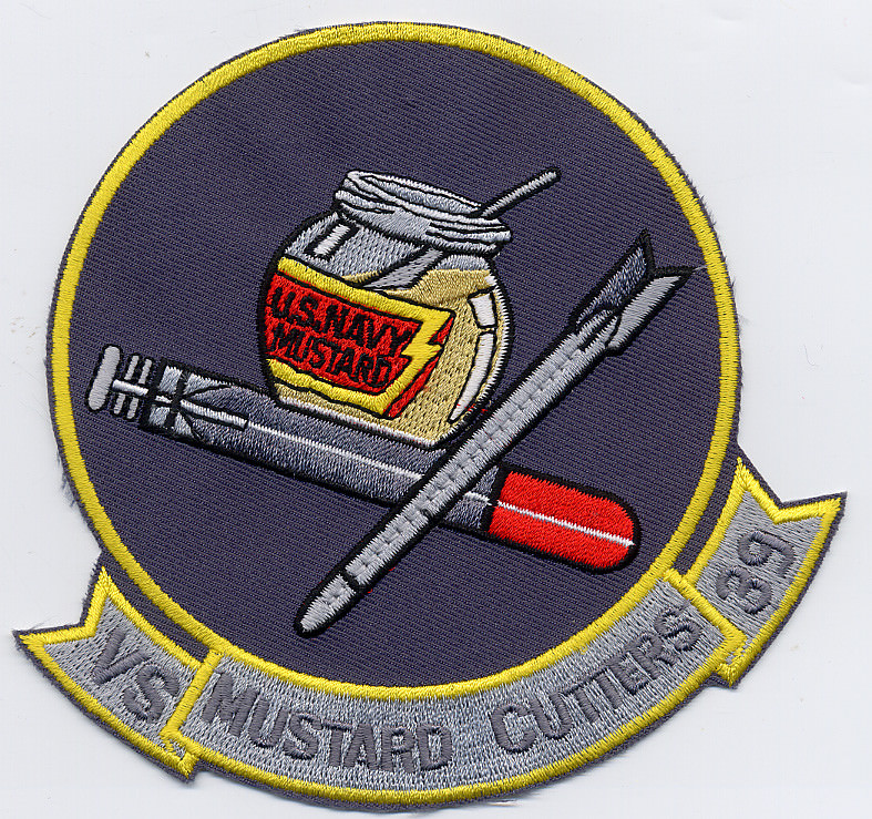 VS-39 Mustard Cutters - BC Patch - Cat No. C5030