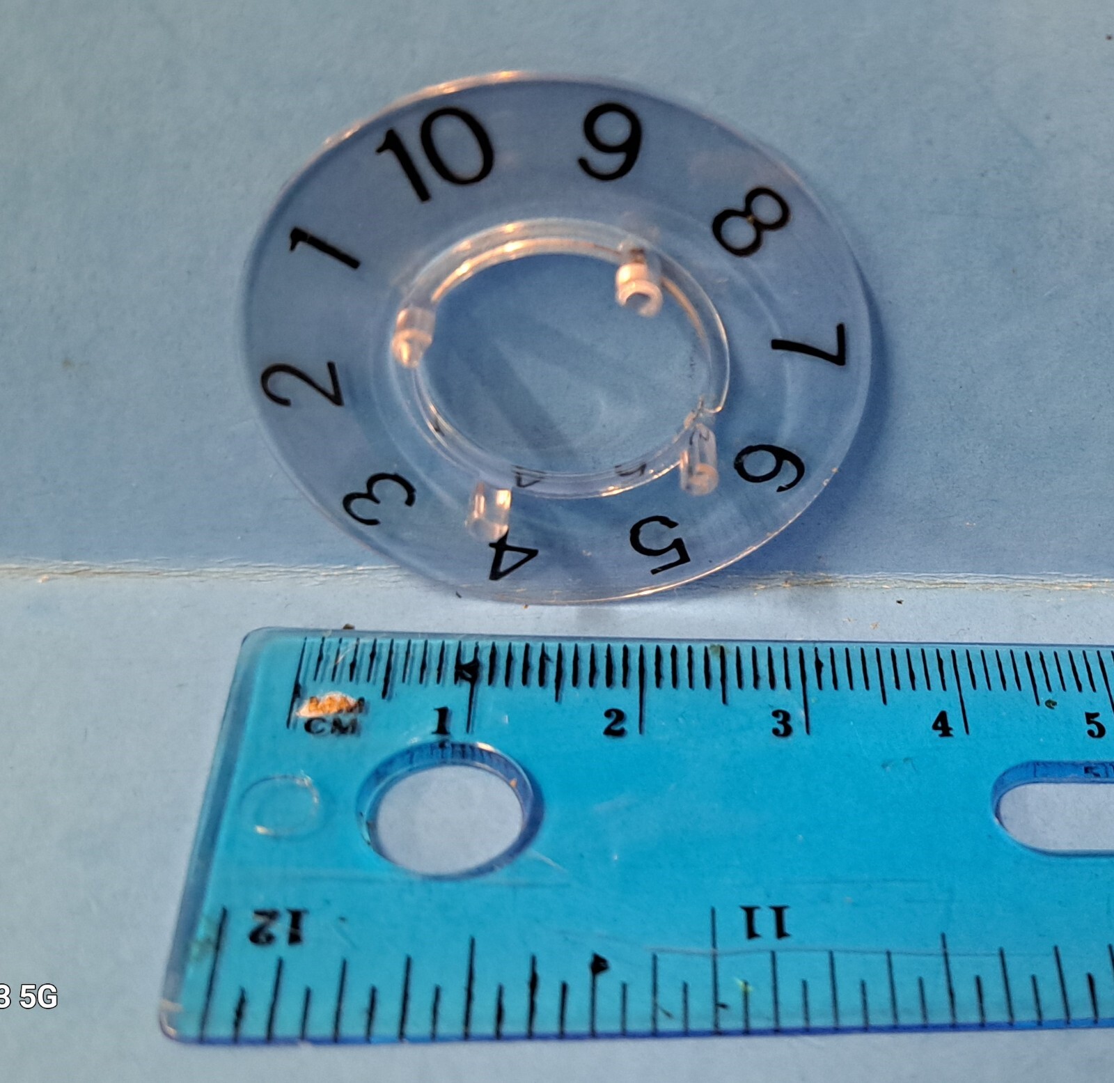 ELMA Knob Accessories, Number Dial 042-4400 ( one )