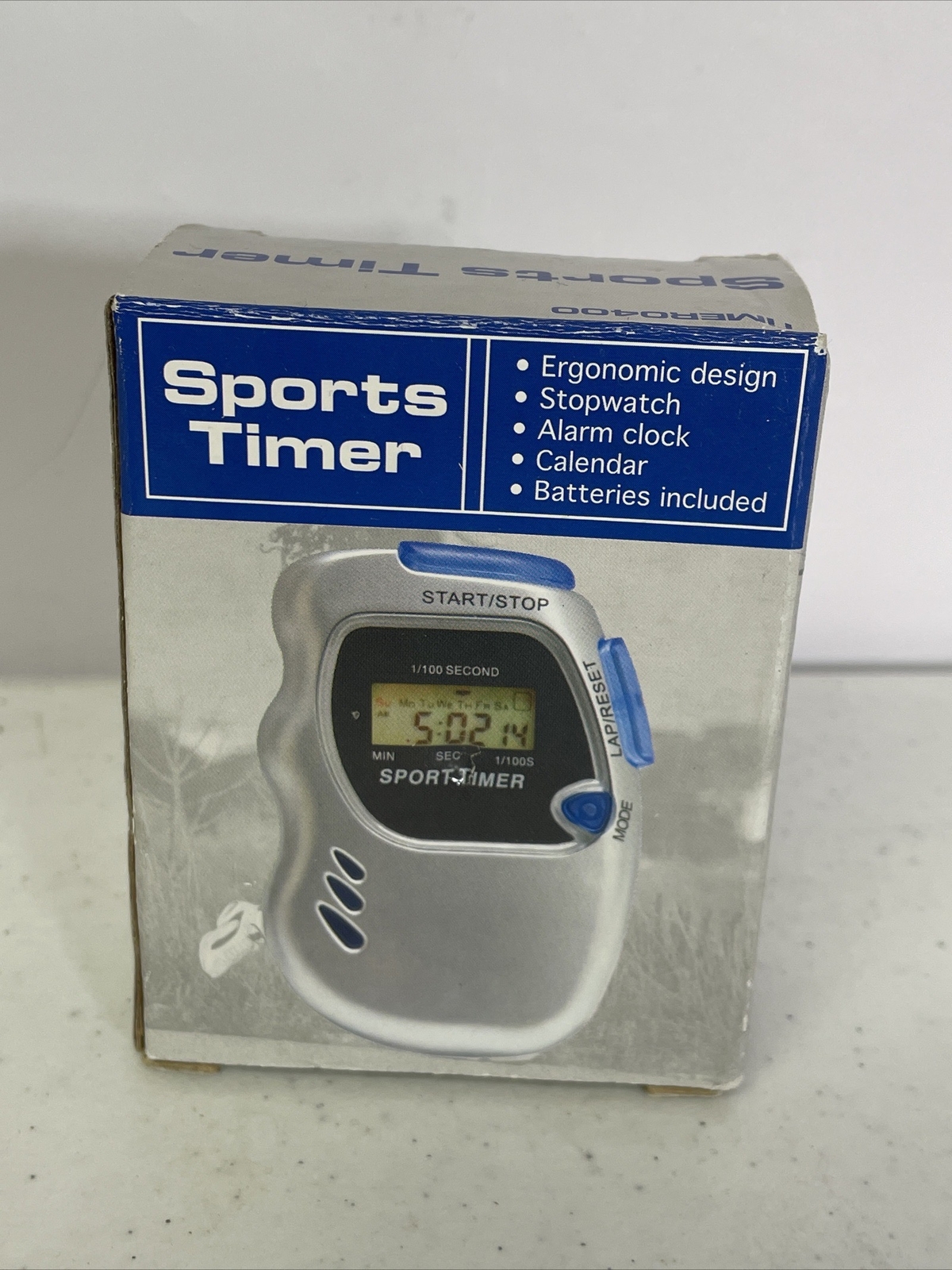 Professional Sports Digital Stopwatch Timer Two Date Display Functions Timing
