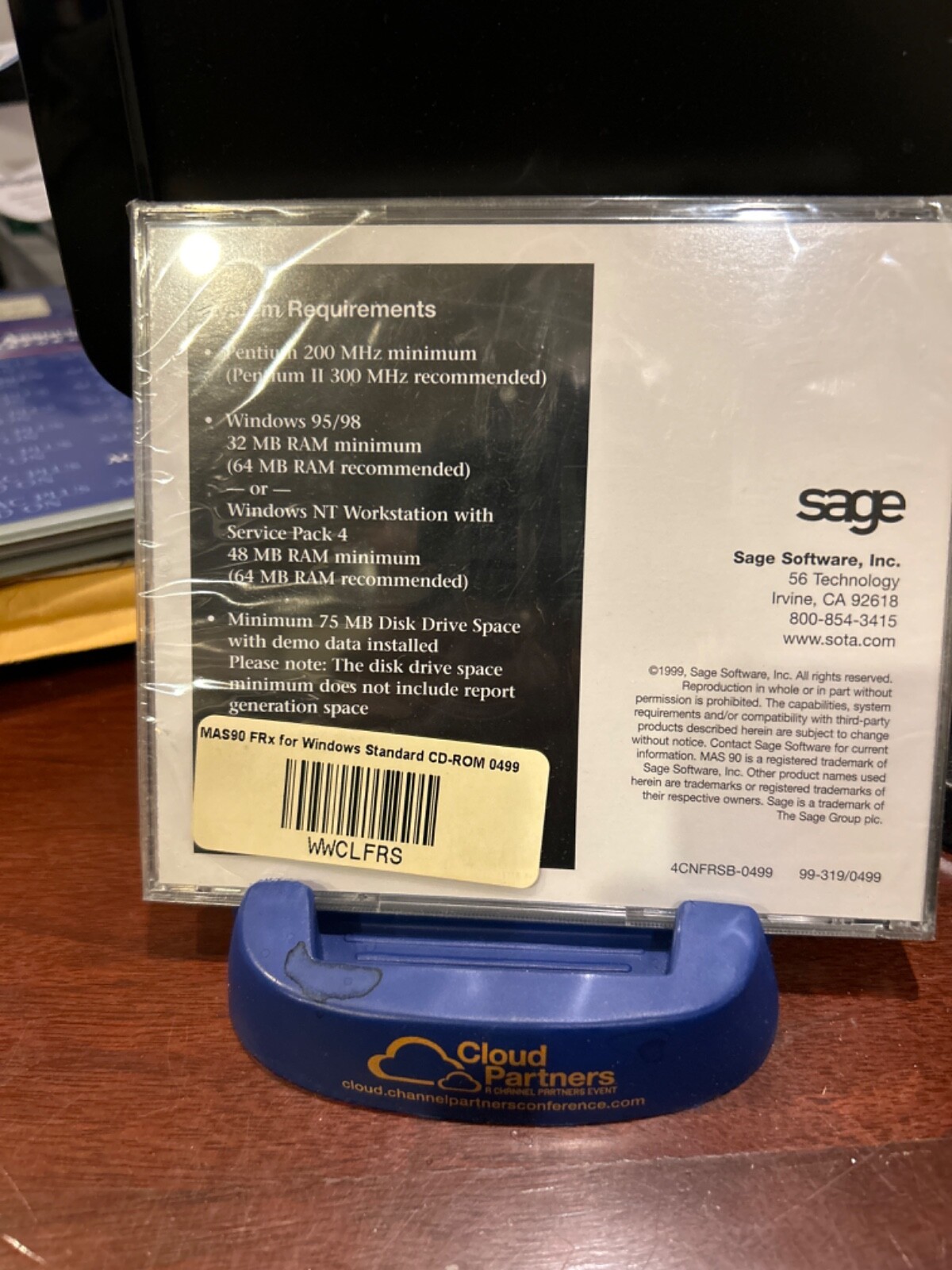 BRAND NEW SHRINK-WRAPPED FRx Standard Edition Reporting Software for SAGE MAS90