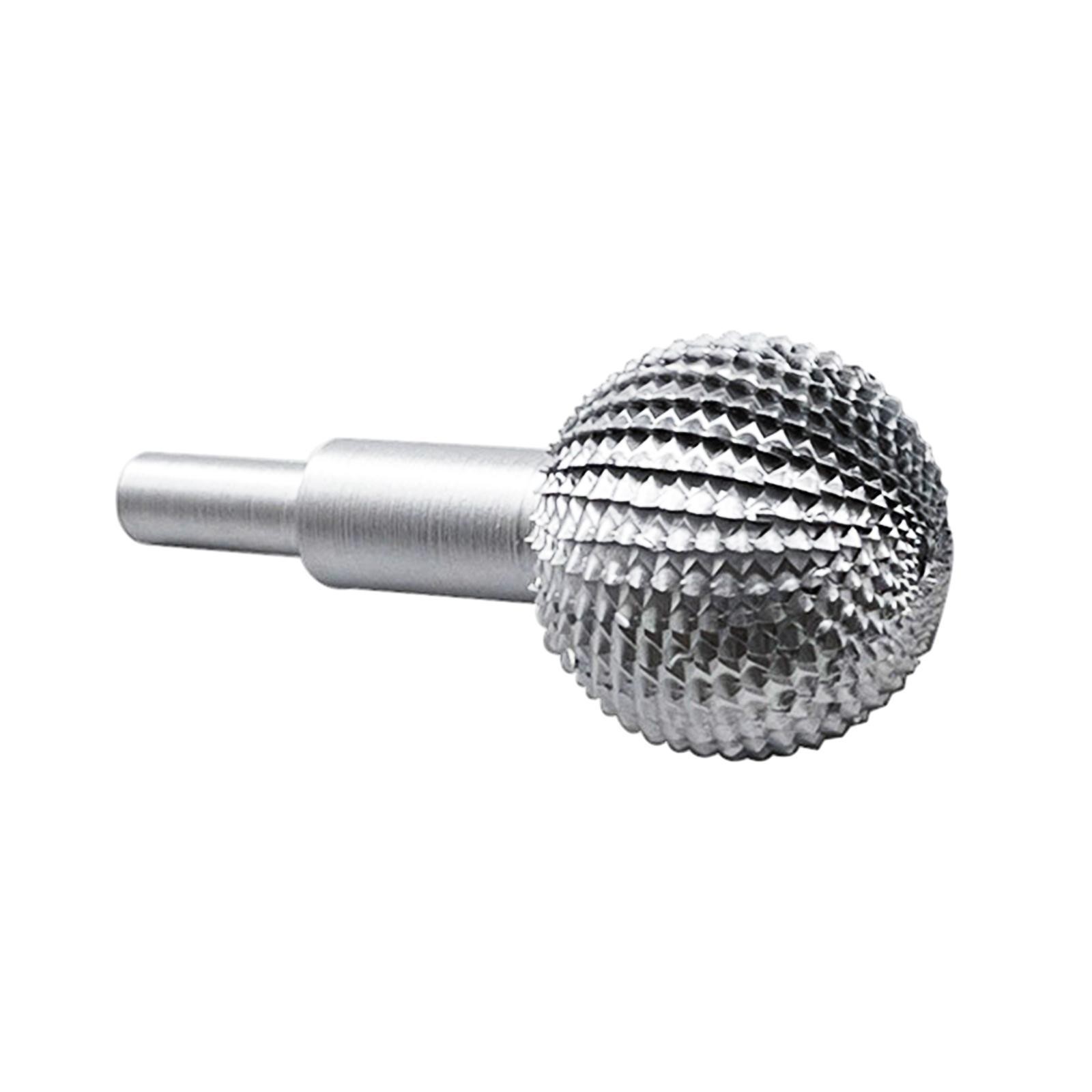 Rotary Grinding Head Wood Carving Burrs Carbon Steel Sphere