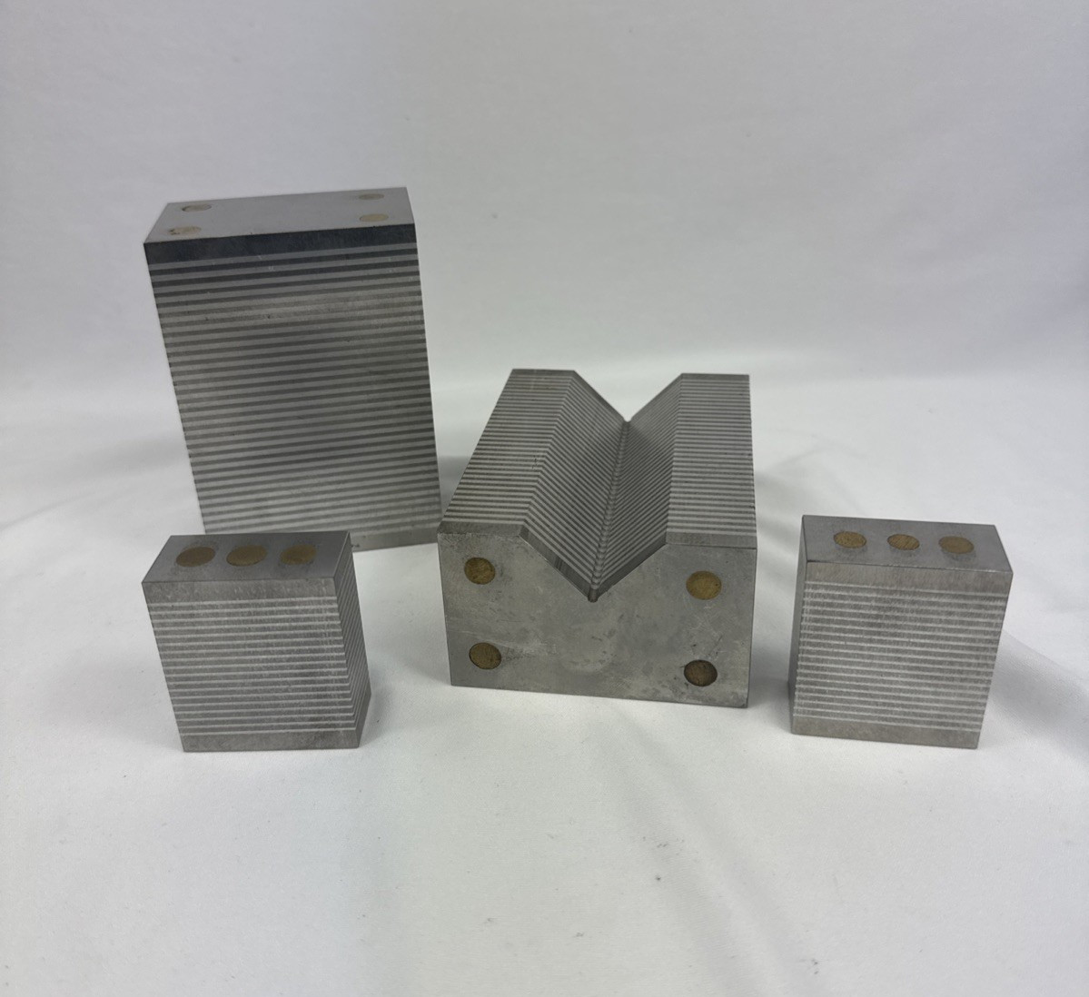 Magnetic Transfer Chuck Blocks Parallels V-Block Machinists Tools