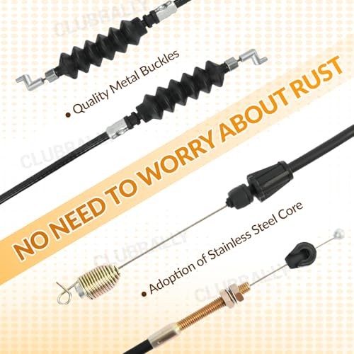 Club Car Precedent Gas Golf Cart Governor & Accelerator Throttle Cable Snap in