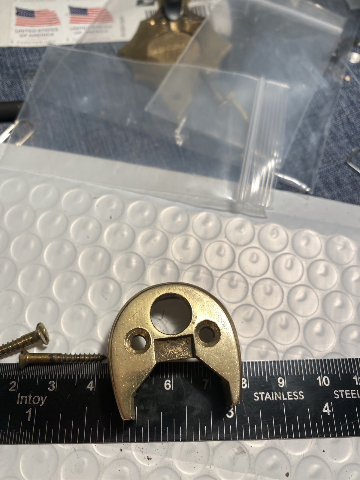 Brass Nose Cap for 7/8” Barrel Muzzleloader.